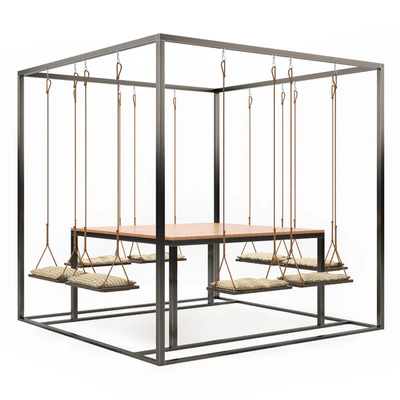 Garden swing table — Ver 1