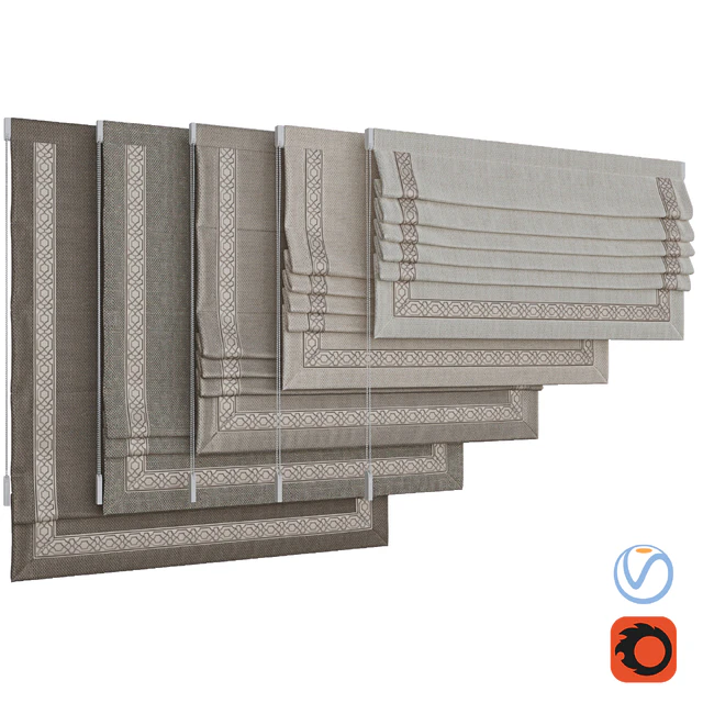 Set of Roman blinds 8 — Descargar