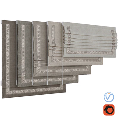 Set of Roman blinds 8 — Ver 1