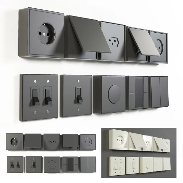 Jung LS 990 outlet & electric switches — Descargar
