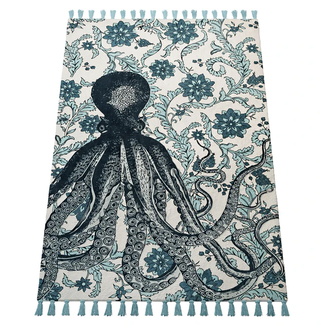 Thomas Paul Printed Flatweave Giant Octopus 200TATP03A-P — Скачать