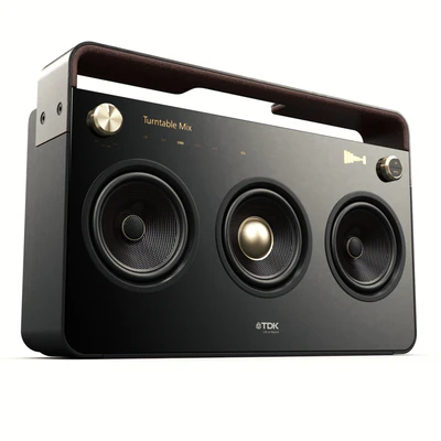 TDK 3 Speaker Boombox — Ver 1