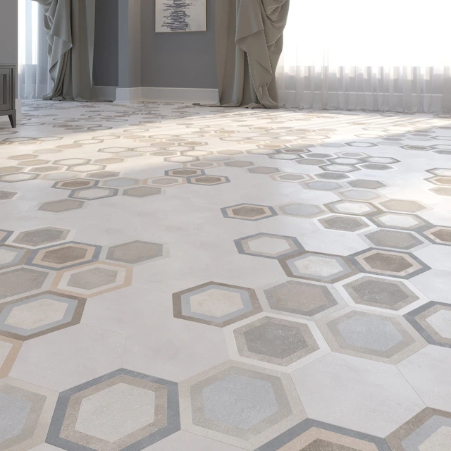 Плитка Vives Ceramica Rift Hexagono — Скачать