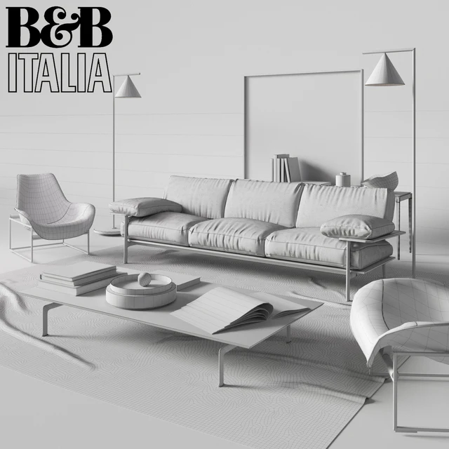 B&B Italia  Диван Diesis — Скачать