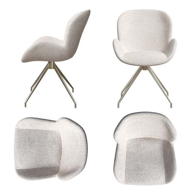 Boucle dining chair — Скачать