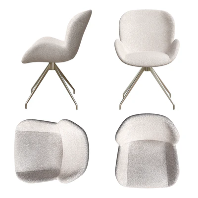 Boucle dining chair — Вид 2