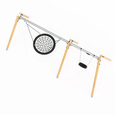 Swing 2,5m Solid Wood Kompan — Ver 4