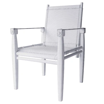 Leather Safari Chair — Ver 2