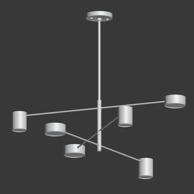 Counterpoint 6 Light Led Pendant — Вид 2