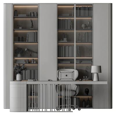 Boss Desk - Office Furniture 587 — Ver 3