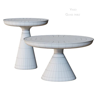 Vaso Glass Cosmorelax coffee table — Ver 4