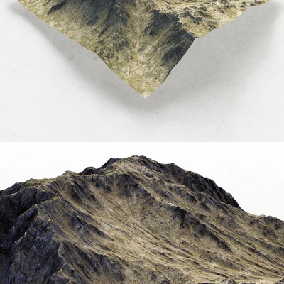 Landscape mountains / Ландшафт горы — Вид 2
