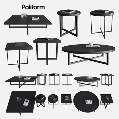 POLIFORM COFFEE TABLES YARD — Ver 1