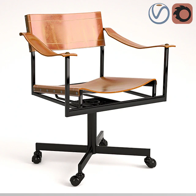 Mid-Century Office Chair — Скачать