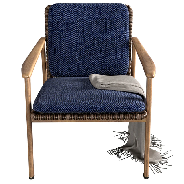 Minotti fynn little armchair — Descargar