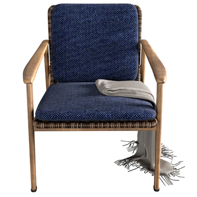 Minotti fynn little armchair — Ver 2