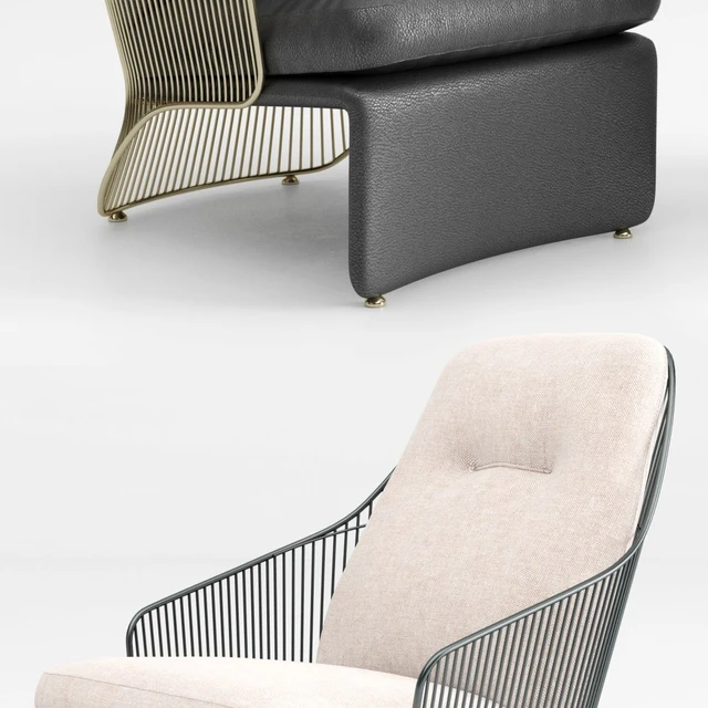 Minotti Colette Armchairs — Descargar