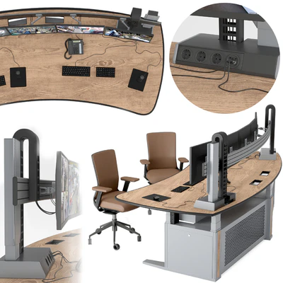 Vertiv Knurr Ergocon диспетчерский стол — Вид 2