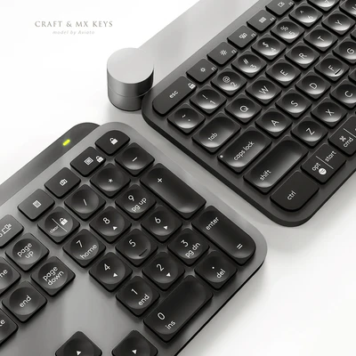 Logitech Craft & MX Keys — Ver 2