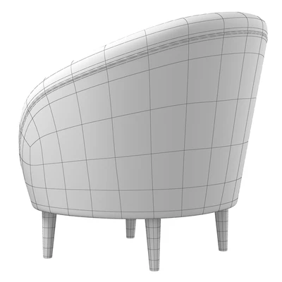 Armchair Volsey Happy Grafit — Ver 3