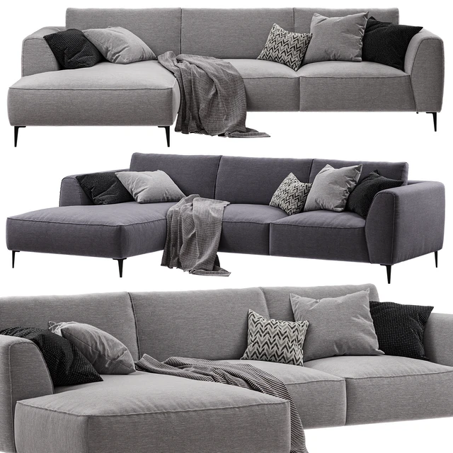 Chateau dAx - Dudy (Corner fabric sofa) — Скачать