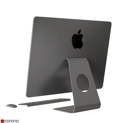 iMac PRO  Space Gray Color — Вид 3