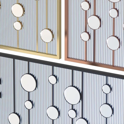 Decorative partition 015. (3 sizes, 3 materials) — Ver 3