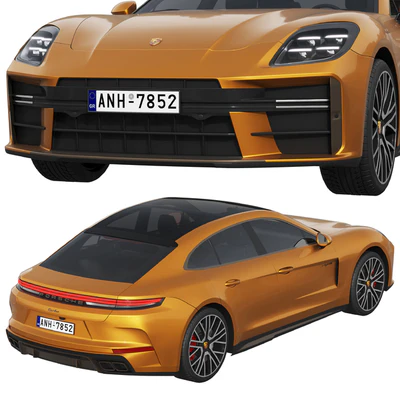 Porsche Panamera Turbo E-Hybrid 2024 — Вид 2