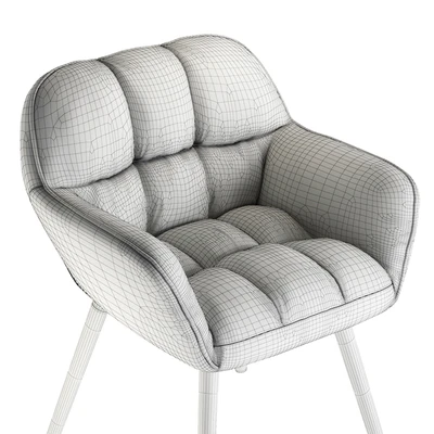 Chair Brian Zamsha Beige — Ver 3
