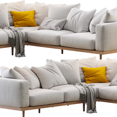 Newport 3-Piece L-Shaped Sectional — Ver 2
