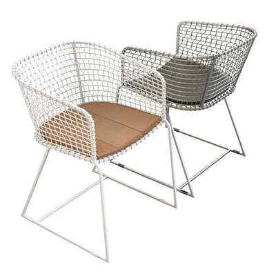 Crate & Barrel Tig Barrel Dining Chair — Ver 2