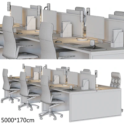 office furniture set — Ver 3