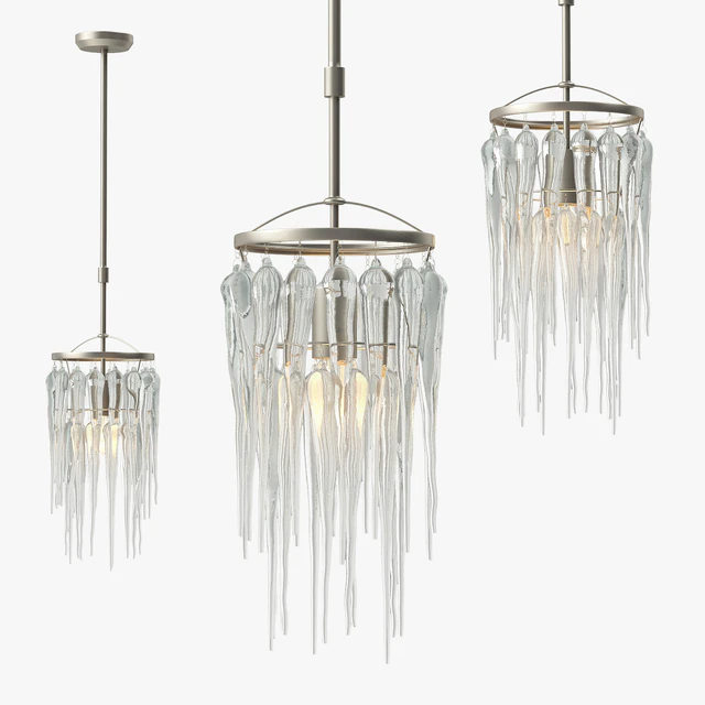 Currey and Company Icecap Pendant — Скачать
