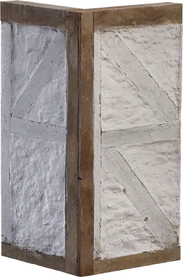 medieval modular corner wall 003 — Descargar
