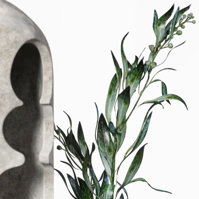 Decorative Set 017 with reliefs and olyve — Ver 3