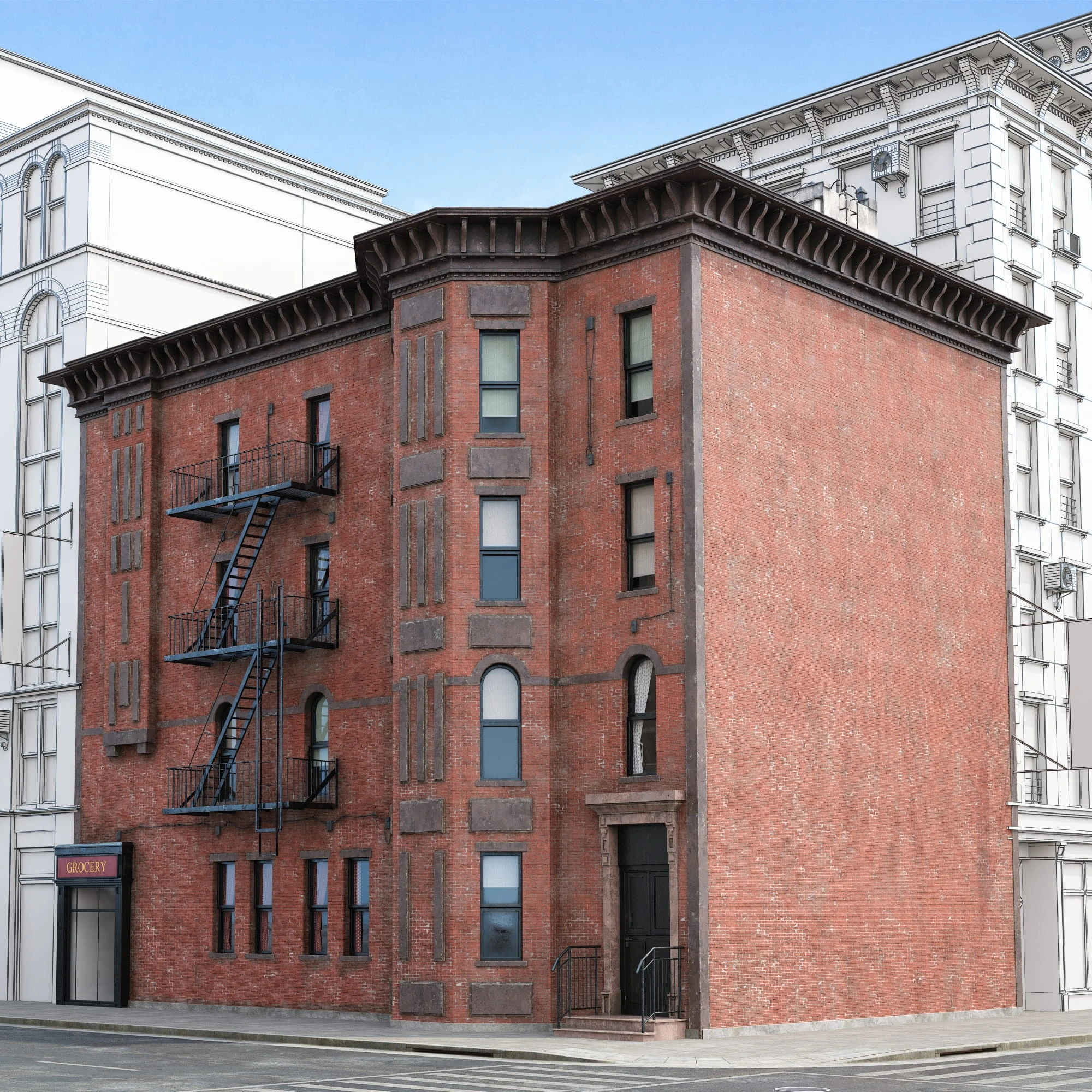 new york style buildings 015 — Descargar