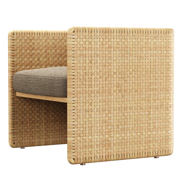 Monica rattan dining chair / Rattan dining chair — Descargar