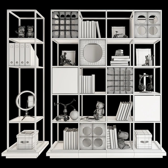 Rack with toys and books 5 — Descargar