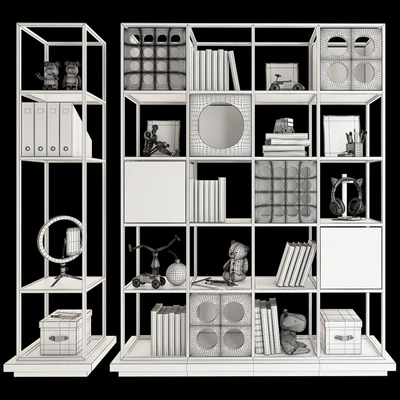 Rack with toys and books 5 — Ver 2