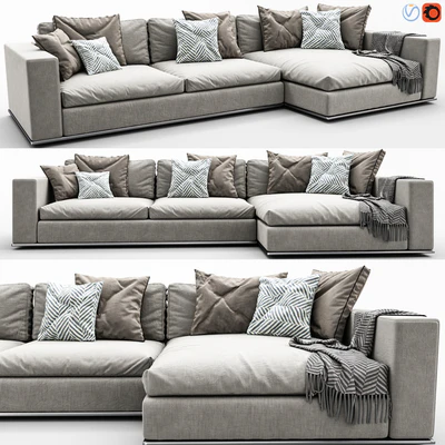 Minotti Hamilton Arrangement 02 — Вид 1