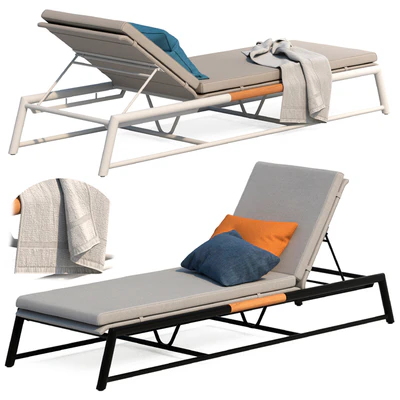 Globewest Antigue Sunbed — View 2