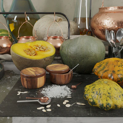 Decor set with pumpkins — Вид 3