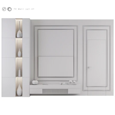 TV Wall Set 21 — Вид 3