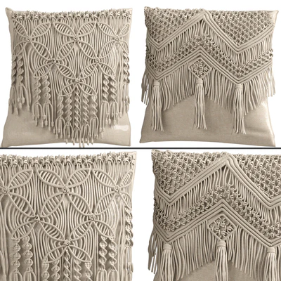 macrame cushion set 05 — Вид 2