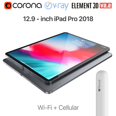iPad Pro 2018 12.9 inch Wi-Fi + Cellular — descargar