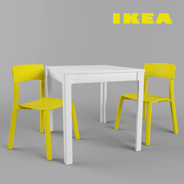 IKEA Комплект для столовой ВАНГСТА / ЯН-ИНГЕ — Скачать