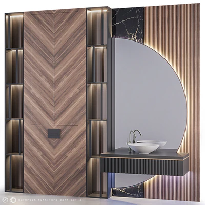 Bathroom furniture Bath Set 21 — Вид 3