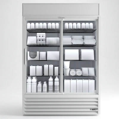 True® GDM-47-LD Glass Door Marchendiser — Ver 3