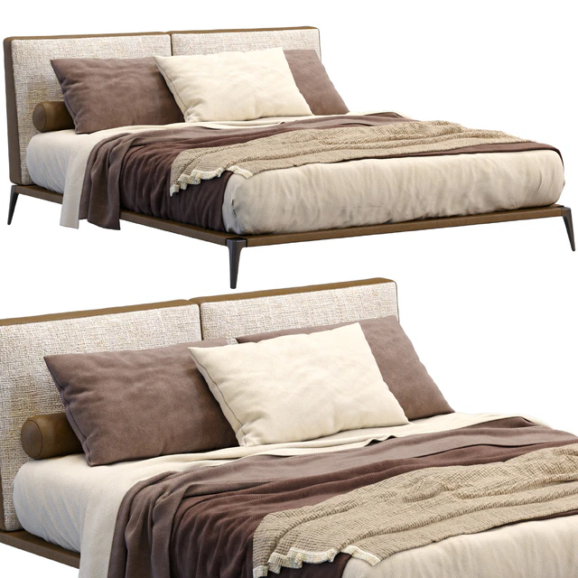 Leather Bed Park By Poliform — Descargar