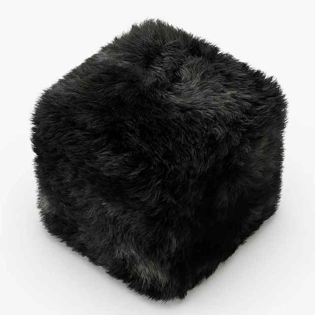 Pure Sheepskin Luxury Foot Stool — Descargar